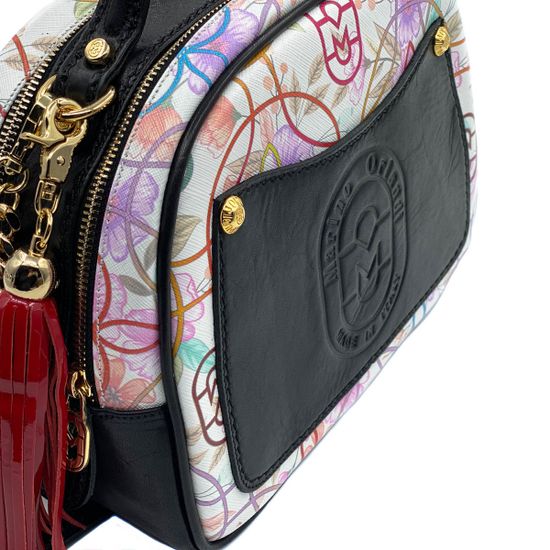 Сумка Marino Orlandi мультиколор кожаная - фото 4, 