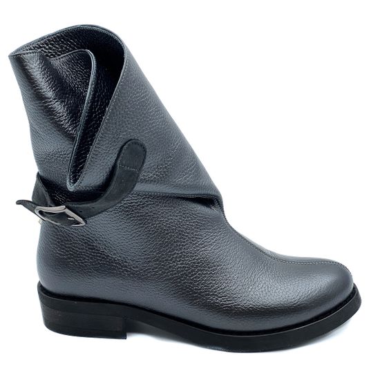 Ботинки Cover графитового цвета на байке - фото 1, 