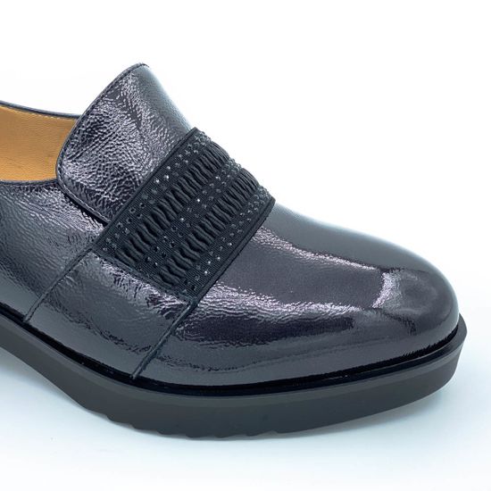 Полуботинки Donna Soft серые наплак демисезонные - фото 6, 