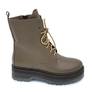 Ботинки Cover коричневые кожаные Мех - фото 1, 2255-2 COV