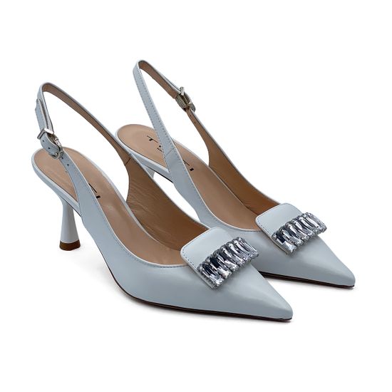 Туфли летние TiffI кожаные белые - фото 7, G50/70G TI BIANCO