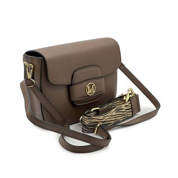 Сумка кросс-боди MOT-CLE кожаная коричневая - фото 2, VNT MOT MORO