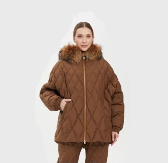 Пуховик Tuffoni коричневый, 