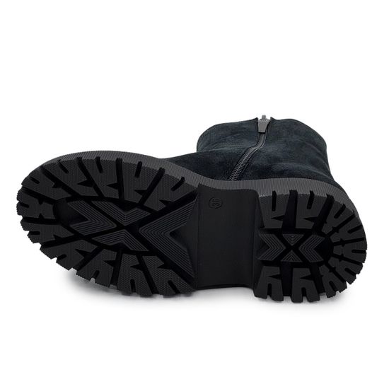 Ботинки CV COVER замшевые на шерсти черные - фото 4, 708-225-3 COV