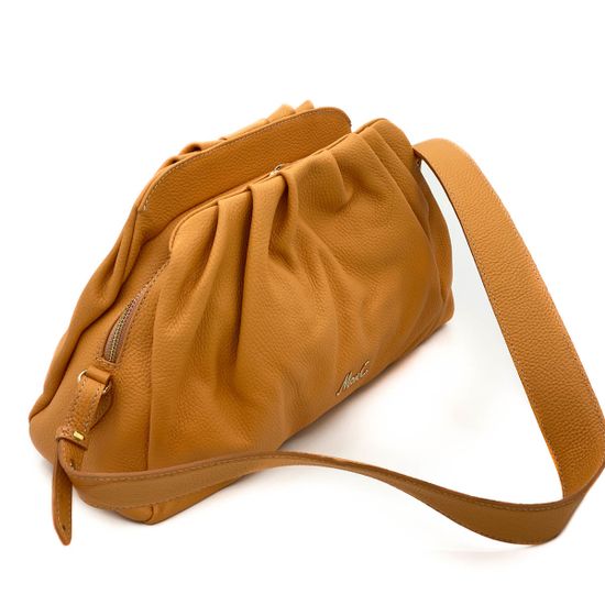 Сумка Marina Creazioni оранжевая кожаная - фото 2, B5430 MC ARRANCIA