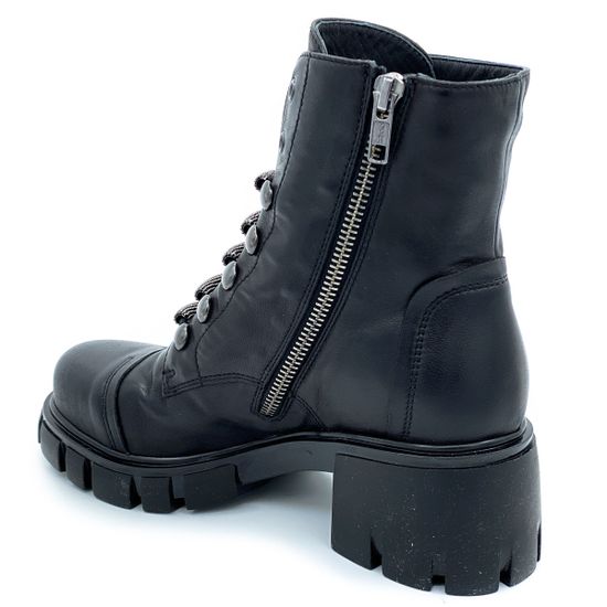 Ботинки Fru.it черные кожаные демисезонные - фото 3, 