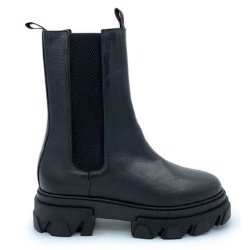 Ботинки Mimmu черные кожаные демисезонные - фото 1, ER5153 MIM