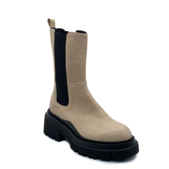 Ботинки Fru.it бежевые кожаные демисезонные - фото 2, 7117 FR