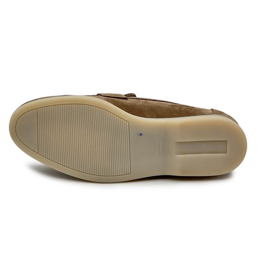 Лоферы CV Cover бежевые замшевые - фото 4, 15009-1 COV BEIGE