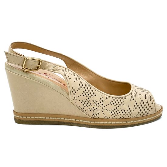 Босоножки Giorgio Piergentili бежевые - фото 1, 