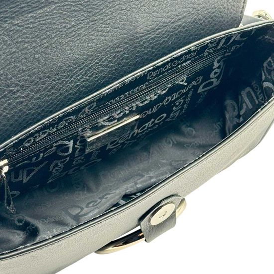 Сумка женская Renato Angi черная кожаная - фото 6, 3508581 RA NERO