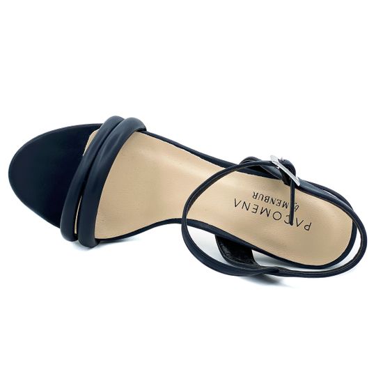 Босоножки Pacomena темно-синие кожаные - фото 5, 6991 PAC BLU