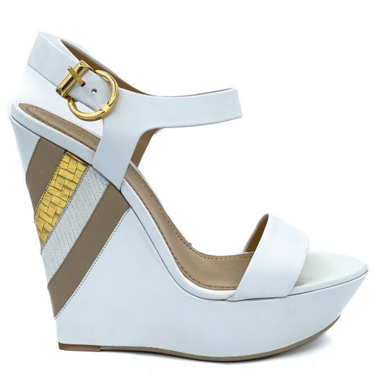 Босоножки Grey Mer белые кожаные - фото 1, 718100 GREY