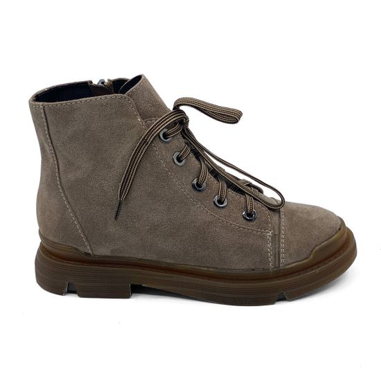 Ботинки CVCover бежевые замшевые на меху - фото 1, 78228-3 COV