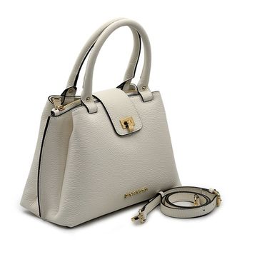 Сумка Di Gregorio белая кожаная - фото 2, 6002 DG BIANCO