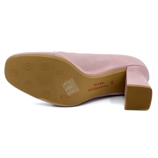 Туфли Pas de Rouge пастельно-розовые - фото 4, 