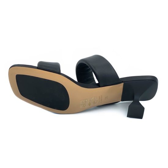 Мюли Tiffi черные кожаные - фото 4, J703/50 TI NAPPA NERO