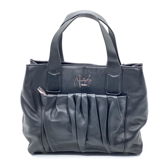 Сумка Renato Angi черная кожаная - фото 1, 