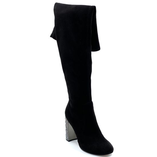 Ботфорты Gianni Renzi черные - фото 2, 