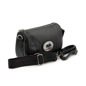 Сумка кросс-боди Renato Ang черная кожаная - фото 2, 3354501 RA NERO