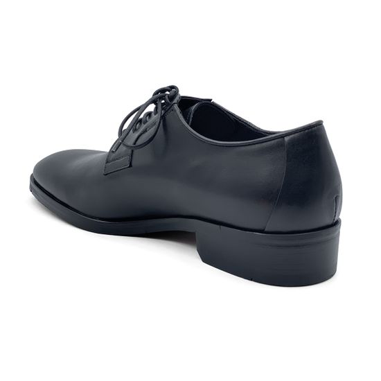 Туфли Дерби Mario Bruni кожаные черные - фото 3, 63599  MB