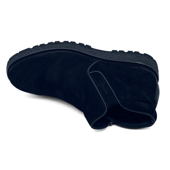 Ботинки Giampieronicola черные замшевые на шерсти - фото 5, J41131 GPN