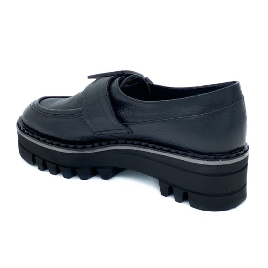 Полуботинки Jeannot черные кожаные демисезонные - фото 3, HJ542F JN NERO