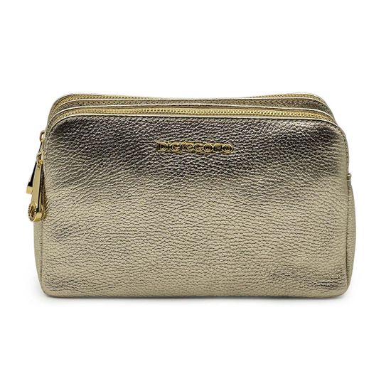 Сумка Di Gregorio золотистая кожаная - фото 1, 8798 DG ORO