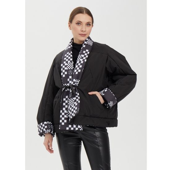 Куртка Tuffoni черная-белая, 