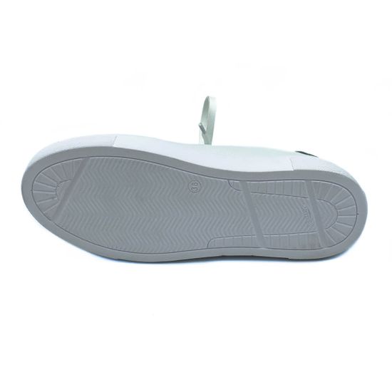 Кеды Cover белые кожаные - фото 4, 