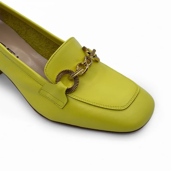 Туфли Tiffi кожаные желтые - фото 6, TF28/50 TI GIALLO