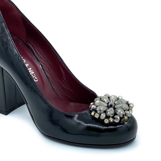 Туфли Rosso Nero черные наплак - фото 6, 4122 RN NAPLAK