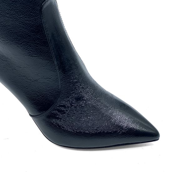 Сапоги TIFFI черные из лакированной кожи демисезонные - фото 6, N658/80DR TI LAK NERO