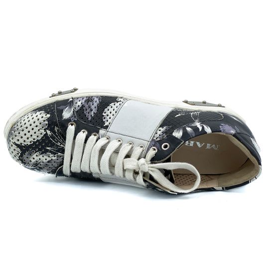 Кеды Mara черно-белые - фото 5, 