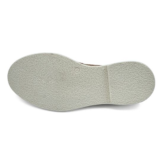 Лоферы летние MIMMU замшевые бежевые с крупной перфорацией - фото 4, E303E9 MIM NUDE