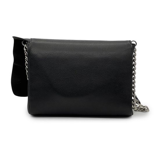 Сумочка Renato Angi черная кожаная - фото 3,