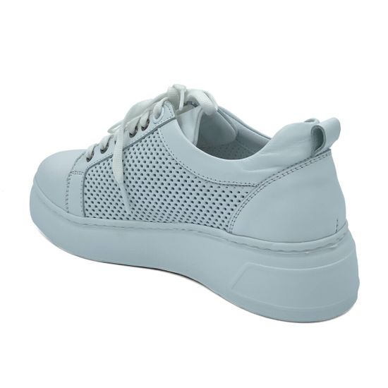 Кроссовки CV COVER белые кожаные с перфорацией - фото 3, 1979-56 COV PERF