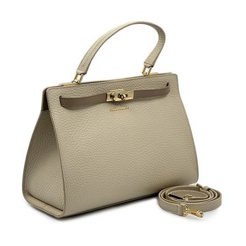 Сумка Gilda Tonelli бежевая кожаная - фото 2, 1077 TON BEIGE