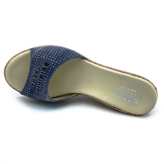 Сабо Baldinini синие джинсовые - фото 5, 