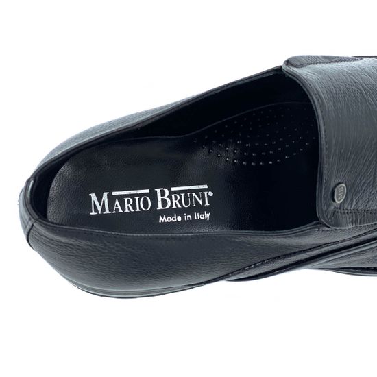 Туфли Mario Bruni черные кожаные демисезонные - фото 7, 