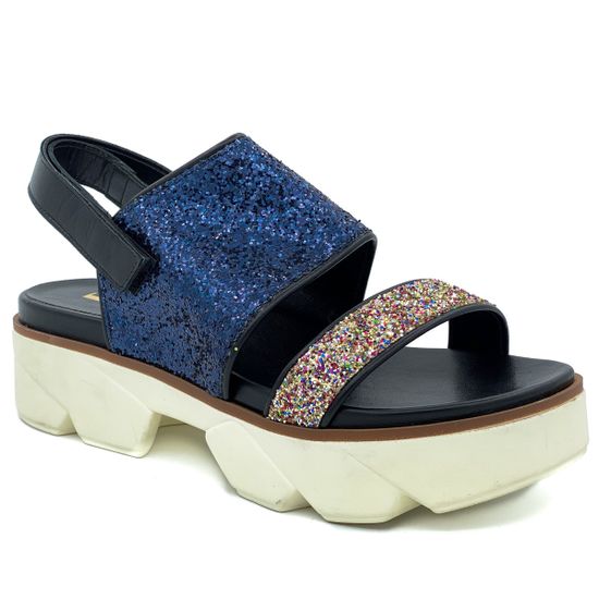 Сандалии Jeannot синие - фото 2, 39069 JN