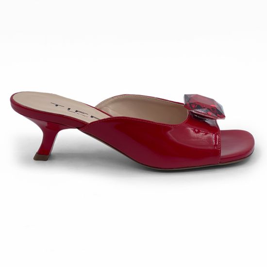 Мюли Tiffi лакированные красные - фото 1, Q14/50L TI ROSSO