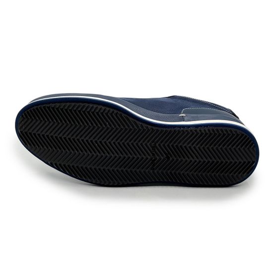 Кроссовки GIAMPIERONICOLA синие кожаные демисезонные - фото 4, M338161A GPN BLU