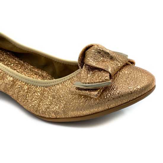 Балетки Renzi бронза - фото 6, R563001E RZ