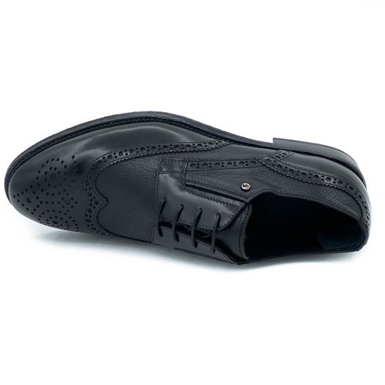 Ботинки Giampieronicola черные кожаные демисезонные - фото 5, 42702A GPN NERO