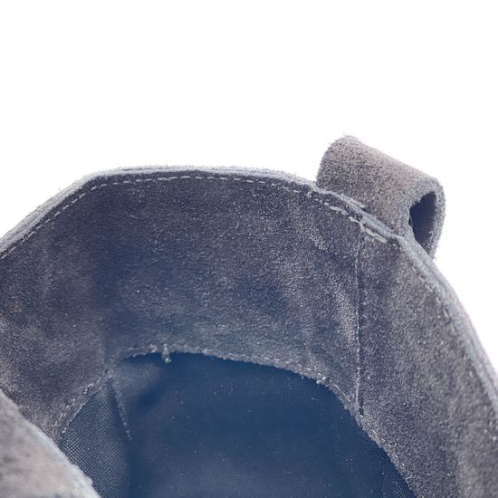 Полусапоги Mimmu черные замшевые демисезонные - фото 6, F431K4 MIM NERO