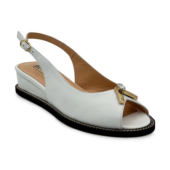 Босоножки ilasio Renzoni белые кожаные - фото 2, H6590 IR BIANCO