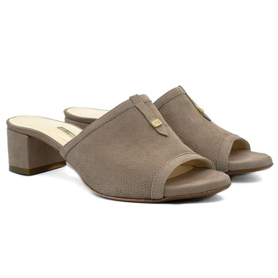 Сабо Giuseppe Mancini бежевые замшевые - фото 7, 8327 MANC BEIGE