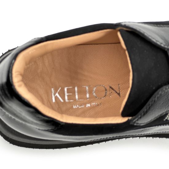 Полуботинки KELTON черные замша/лак демисезонные - фото 7, AI0323 KEL