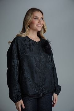 Бомбер Tuffoni черный - фото 1, 7726022 TUF NERO